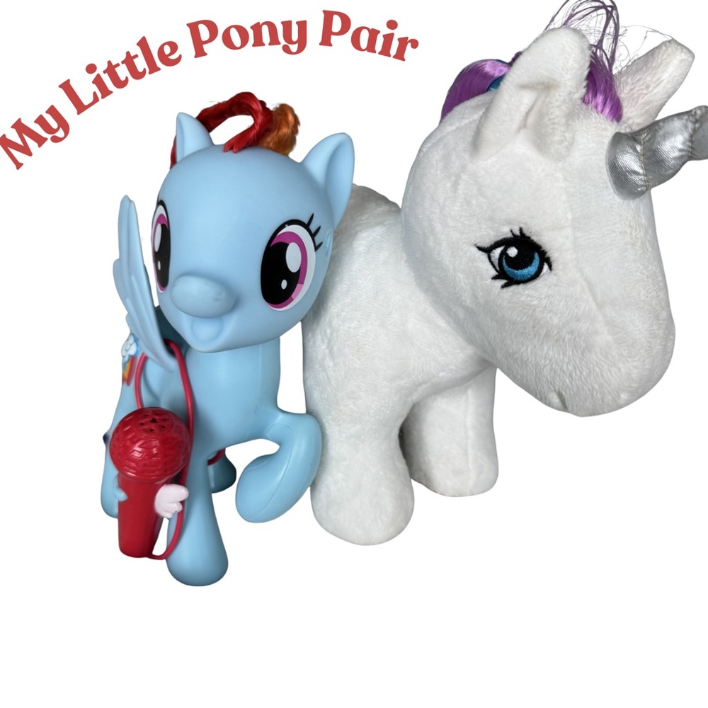 My Little Pony Duo - Light Blue and White‎